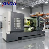 TCK63 45 °   Torno CNC de Cama Inclinada de Alta Precisión con Torreta Servo de 12 Estaciones para Torneado de Ejes de Piezas Automotrices, Mecanizado de Metales, CE ISO9001