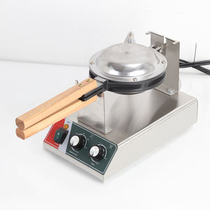 Вафельница в форме сердца, электрическая вафельница в форме сердца, промышленная вафельница с деревянной ручкой - Product Image 3