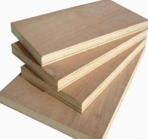 Panneau commercial de contreplaqué de mélamine blanche brillante élevée de 9mm 18mm pour la décoration - Product Image 1