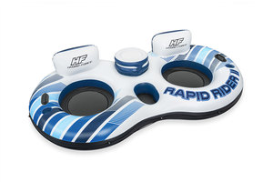 Bestway 43113 anillo de piscina de círculo flotante doble flotadores de bebida para piscina anillo de flotador de natación inflable para <span class=keywords><strong>2</strong></span> personas - Product Image 6