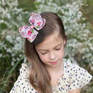 Nouveau nœud croisé épingle <span class=keywords><strong>à</strong></span> cheveux motif d'amour couvre-chef fête des mères coiffure épingle <span class=keywords><strong>à</strong></span> cheveux pour filles - Product Image 1