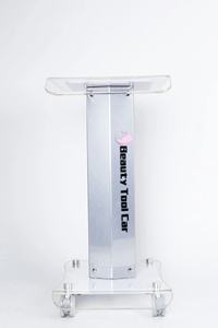 Carrito de Salón de Belleza Metálico Moderno de Alta Calidad con 2 Niveles, para Máquina de Cavitación RF, Ecológico y Duradero, para Baño de Hotel - Product Image 6