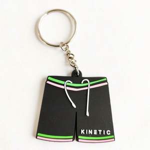 Custom Soft Plastic Pvc Key Holder <b>Personalized</b> logo 2d 3d Shaped Pvc <b>Keychains</b> - Product Image 3