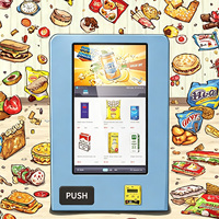 Mini distributeur automatique personnalisé 21,5 pouces avec écran de paiement sans espèces pour cartes de collection, cadeau VIP, petit distributeur automatique