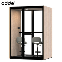 Cabine insonorisée modulaire pour bureau ouvert, salle de réunion 1-2 personnes, cabine téléphonique de bureau en bois, poste de travail individuel