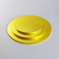 Plateau à gâteau rond en carton ondulé jetable avec impression estampée motif rose et raisin, support à gâteau en carton ondulé