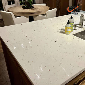 רעיונות למשטחי מטבח וארונות בהתאמה אישית, מחיר לוחות קוורץ מלאכותי 	 לוחות קוורץ קלקטה מחיר לוח אבן קוורץ - Product Image 2