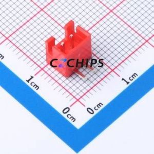 HC-XH-2AW-R Wire-to-Board Pin Header Bent Lead Through Hole,P=2.5mm Connector 1x2P 2.5mm Right Angle Insert XH - Product Image 1