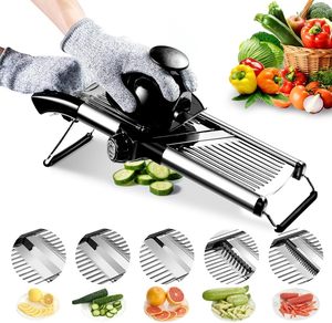 Kitchen Commercial Small Hand Held Manual Food Fruit Cabbage <b>Vegetable</b> <b>Shredder</b> Mandoline Slicer - Product Image 3