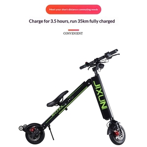 Vélo électrique multifonctionnel 36V 300W, scooter pliable pour adultes, vélo électrique de ville 8 pouces, scooter électrique au lithium 30 km - Product Image 4