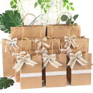 ถุงกระดาษคราฟท์หนา ถุงกระดาษคราฟท์สำหรับใส่ของกลับบ้าน ถุงกระดาษคราฟท์สำหรับใส่ของชำร่วย ถุงกระดาษคราฟท์สำหรับใส่ขนมปัง ถุงกระดาษคราฟท์สำหรับเก็บของ - Product Image 4