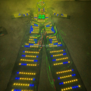 ไฟ LED DMX ไร้สาย ชุดแสดงบนเสา DMX LED ชุดตัวตลก ชุดดีเจสำหรับคลับ - Product Image 2