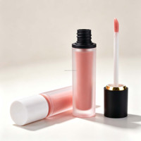 Rouge à lèvres liquide personnalisé mat, brillant ou effet miroir, sans huile, pour des lèvres douces, cosmétique longue tenue de haute qualité 8ML