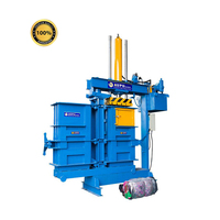 Presse à balles hydraulique double pour vêtements usagés, machine à compactage de balles