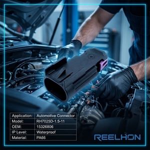 Conector de terminal automotriz Reelhon de 2 pines y 1.5 mm 15326806 DJ7025D-1.5-11, conector de cableado eléctrico a prueba de agua para automóvil - Product Image 3