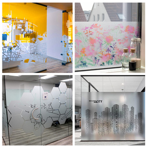 Película Decorativa <span class=keywords><strong>para</strong></span> Ventanas, Privacidad, <span class=keywords><strong>Vinilo</strong></span> Decorativo <span class=keywords><strong>para</strong></span> Ventanas, 3-5 Años, Decoración de Hoteles, Pegatinas de Vidrio Brillante - Product Image 2