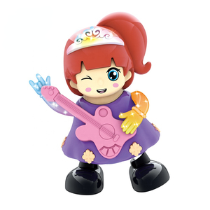 Poupée dansante musicale magique populaire de fille pour fille, belle princesse mignonne de danse en plastique électrique de bébé - Product Image 3