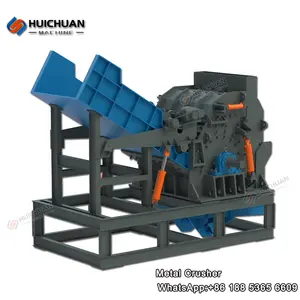 गर्म बिक्री औद्योगिक 2 टी हैमर मिल क्रशर बड़ी धातु क्रशर मशीन