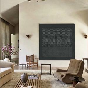 Cuadro Decorativo Original Pintado a Mano, Arte Abstracto Minimalista Wabi Sabi, Arte de Pared 3D en Tono Neutro, Lienzo Acrílico, Naturaleza Muerta - Product Image 6