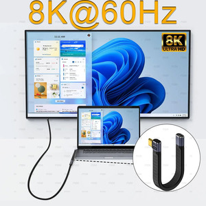 Oem usb4.0 USB C để Loại C Dây cáp dữ liệu 8K 60Hz PD 240W sạc nhanh 40Gbps linh hoạt e-marker chip cho máy tính xách tay điện thoại di động - Product Image 6