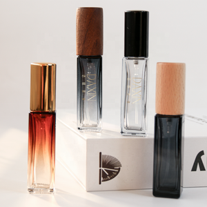 Atomizador de Perfume Recargable de 10 ml, Botella de Perfume de Vidrio Vacía, Sin Fugas, Botella de Spray de Perfume de Viaje, Mini Botella Cuadrada con Perfume - Product Image 2