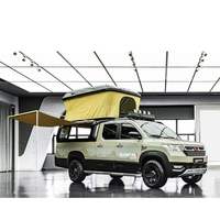 Véhicule de camping de luxe Mini Bus Voiture Rv Wuling Yuze Pickup Camping-car Camping-car Camion Camper Pour Pickup