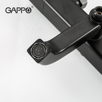 GAPPO Nouveau Ensemble de Robinetterie de Douche Thermostatique Noir pour Salle de Bain