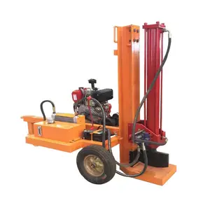 Double action excavator attachment hydraulic spaccato firewood splitter in vendita log splitter portable