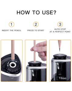 <span class=keywords><strong>Taille</strong></span>-<span class=keywords><strong>crayon</strong></span> électrique sans fil <span class=keywords><strong>à</strong></span> interrupteur tactile pour fournitures de bureau et domestiques - Product Image 3