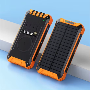 2025 nouvelles idées de produits chargeur Portable haute capacité <span class=keywords><strong>15000mAh</strong></span> grandes banques solaires étanches extérieures OEM électronique 10000mAh 20W - Product Image 4
