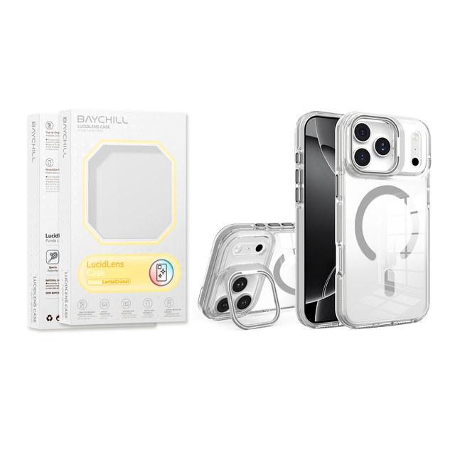 Camera Kickstand Magnetic & Wireless Charge Phone Case for 17/16/15/14/13/12 Series with Ready Packaging