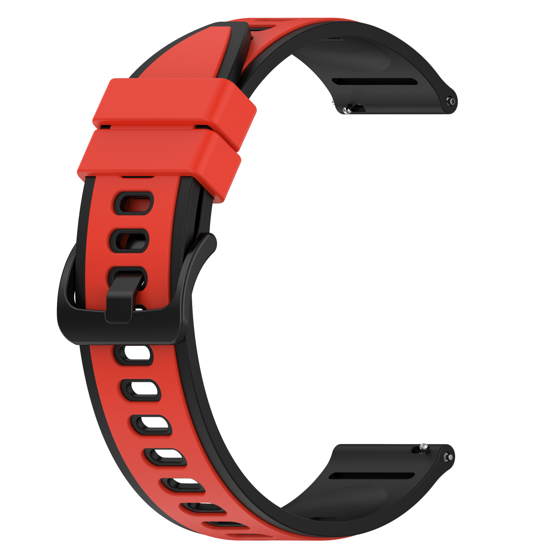 red and black