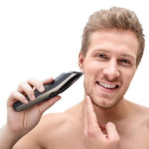 Cortadora de Barba y Cabello Profesional Inalámbrica Recargable con Longitud Ajustable para Hombres - Product Image 4
