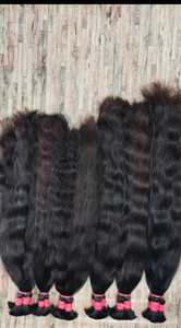 ผมมนุษย์สีดำผู้หญิงสีดำธรรมชาติไม่ผ่านกระบวนการจัดทรงผมธรรมชาติ - Product Image 2