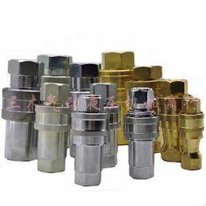 Raccord hydraulique rapide en laiton KZD 2 3 4 6 1 pouce, connecteur haute pression - Product Image 3