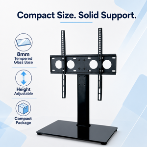 DS303 VESA 400x400 for 32"-55" LCD <strong>LED</strong> <strong>TV</strong> Tabletop Wall Mount Modern Living Room Metal <strong>TV</strong> <strong>Stand</strong> - Product Image 3