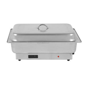 Electric Stainless Steel <b>Chafing</b> <b>Dish</b> <b>Buffet</b> <b>Set</b> with Lid and <b>Buffet</b> Warmers AC 110-240V for Parties & Catering - Product Image 1