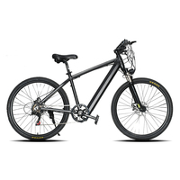 Bicicleta eléctrica de montaña para hombre, vehículo de dos motores, ruedas grandes, eco, para adulto