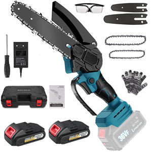 Bien vendu haute puissance 4/6 pouces élagage de <span class=keywords><strong>jardin</strong></span> scie électrique mini tronçonneuse ensemble d'outils à batterie <span class=keywords><strong>multifonction</strong></span> scie à chaîne sans fil - Product Image 1