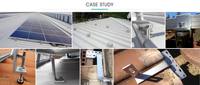 Kit de Triangle de barre d'angle de toit plat réglable de panneau solaire d'usine Rail en aluminium pour le système de montage de support de toit solaire | Signe d'art