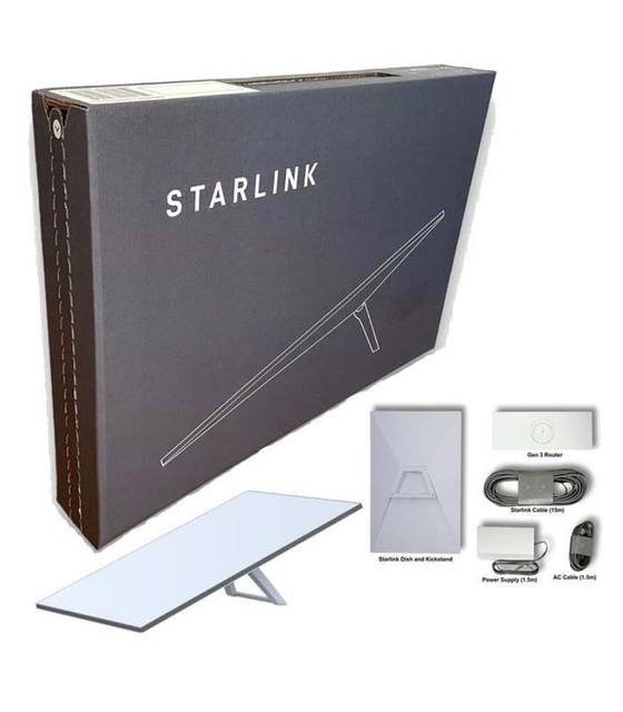 New Starlink Internet Satellite Dish Kit V3 RVs Version (ROAM) Starlink 3nd Generation