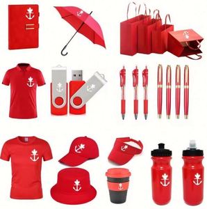 Coffret Cadeau d'Entreprise Personnalisé : Articles Promotionnels, Souvenirs d'Entreprise, Marchandises avec Logo Personnalisé, Casquette Vierge, T-shirt, Journal – Sublimation - Product Image 6