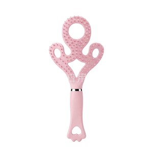 Peine de masaje en forma de corazón Yunli, grande, rosa, herramienta para alisar y peinar el cabello, para uso doméstico. - Product Image 1