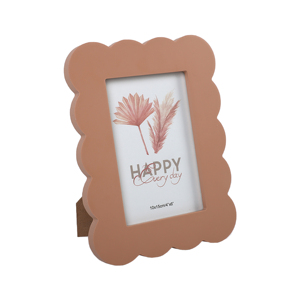 Trang trí nội thất trẻ em của thiết kế sáng tạo hình dạng bất thường 4x6inch MDF khắc lượn sóng biên giới khung ảnh cho trẻ em Quà tặng - Product Image 2