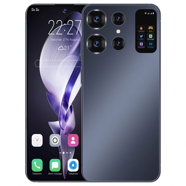 Cheap Smartphone High S24 U Itra Global Version Phone 16GB + 1TB 6800mAh Long Standby Phone Unlocked 5G Smartphone
