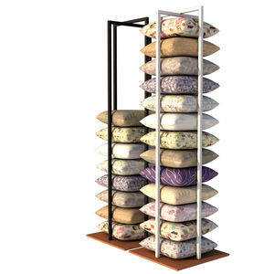 throw pillow display rack