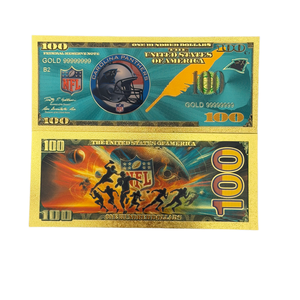 Nouvelles plaques d'or de football américain 2026 plaquées or 24 carats pour collection - Product Image 2