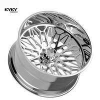 Jantes forgées KYKY monobloc personnalisées polies pour voiture, 20 et 22 pouces, 5x127, en alliage d'aluminium pour SUV