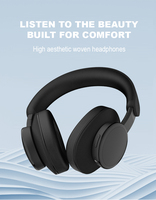 Casque de jeu sans fil étanche IPX4 avec commandes tactiles 5.4, design supra-auriculaire, haut-parleurs hybrides, basses améliorées, plus de 20 heures d'autonomie