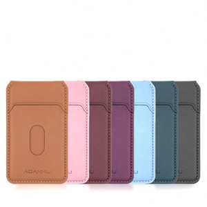 Étui portefeuille magnétique personnalisé pour iPhone avec design d'affaires en cuir PU pour cartes de crédit et cartes d'identité - Product Image 5